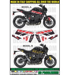 MT 09 / FZ 09 2021 - 2023 FACTORY RACING BLACK